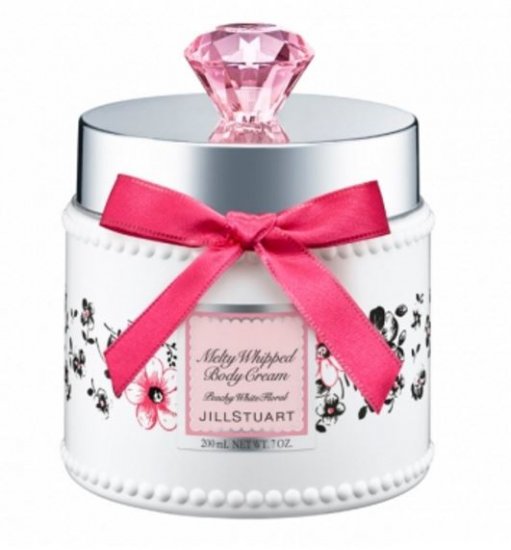 JILL STUART Peachy White Floral Melty Whipped Body Cream - Click Image to Close