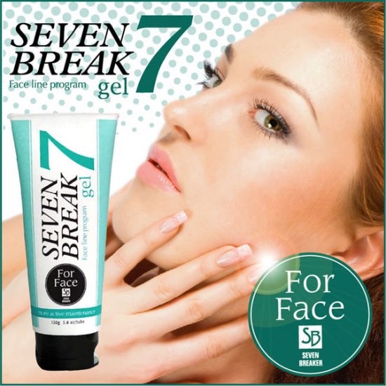 SEVEN BREAK GEL 7 For Face (slim face)200g - Click Image to Close