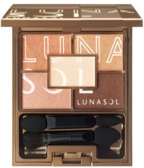 Lunasol Sunny Summer Eyes EX01 Spicy Sunny Collection - Click Image to Close