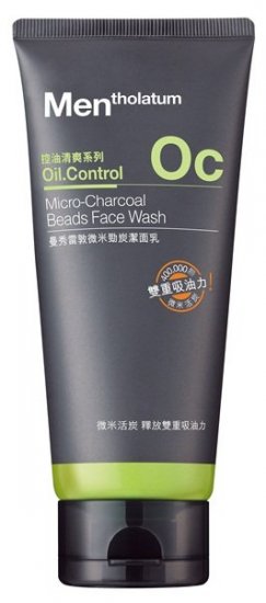 Mentholatumn Men Micro-Charcoal Beads Face Wash 100g - Click Image to Close