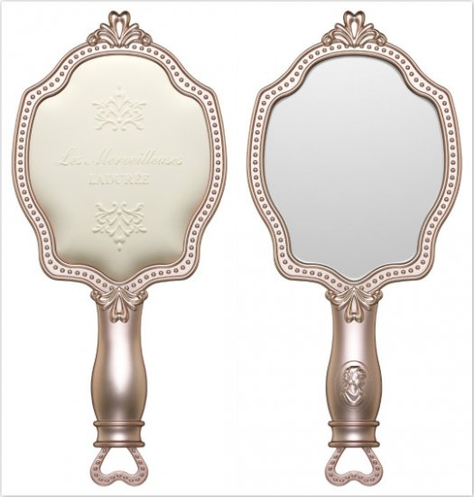 LES MERVEILLEUSES LADURÉE HAND MIRROR N*free shipping - Click Image to Close