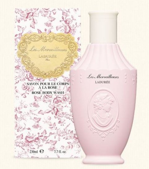 Laduree Rose Body Wash 230ml - Click Image to Close